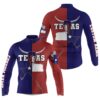 Texas Flag WoMen’s Cycling Jersey With Full Zipper 3 Rear Pockets Bicycle Clothes, Custom Mono Cycling Jersey