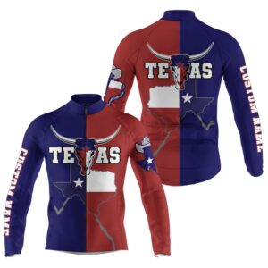 Texas Longhorn Men’s Cycling Jersey Bicycle Gear&hellip;