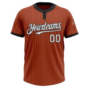 Texas Orange Black Pinstripe White Two Button Unisex Softball Jersey Custom Team Softball Jersey 2 plzu5x.jpg