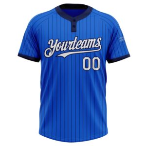 Thunder Blue Navy Pinstripe White Two Button Unisex Softball Jersey Custom Team Softball Jersey 2 zlnot0.jpg