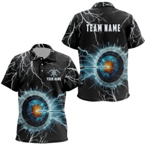 Thunder Lighting Target Archery Polo Shirts, Custom&hellip;