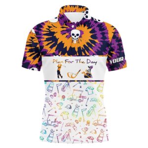 Tie Dye Halloween Men’s Colorful Best Golf&hellip;