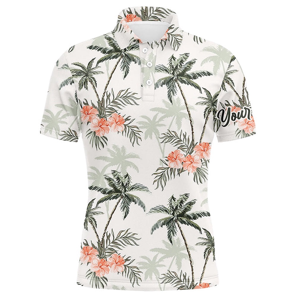 Tropical Palm Trees Pattern Men’s Golf Polo Shirts Custom Team Golf Shirts For Men, Golf Polo Shirt, Golf Shirts Tropical Palm Trees Pattern Men’s Golf Polo Shirts Custom Team Golf Shirts For Men, Golf Polo Shirt, Golf Shirts