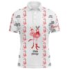 Tropical Palm Trees Pattern Men’s Golf Polo Shirts Custom Team Golf Shirts For Men, Golf Polo Shirt, Golf Shirts