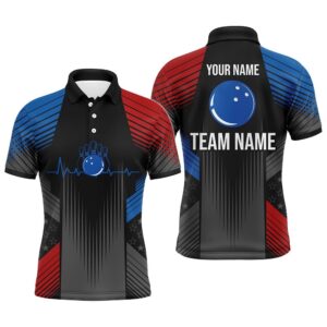 Usa Bowling Shirt For Men Custom Bowling&hellip;