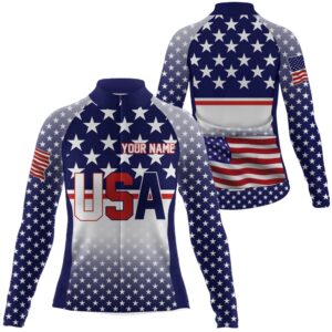 Usa Women Cycling Jersey American Flag Racewear Full Zipper Reflective Cycle Gear Custom Mono Cycling Jersey 2 ghm3s5.jpg