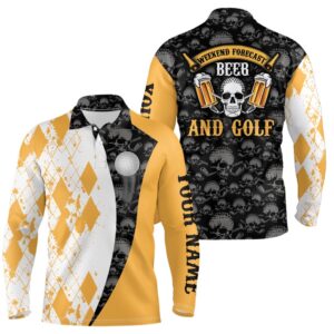 Weekend Forecast Beer & Golf Argyle Pattern&hellip;