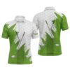 White And Green Golf Course Pattern Men’s Golf Polo Shirt Custom Talk Birdie To Me Men’s White Golf Tops, Golf Polo Shirt, Golf Shirts