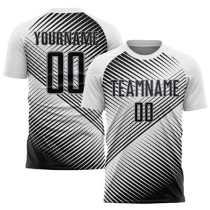 White Black Gray Sublimation Soccer Uniform Jersey,&hellip;