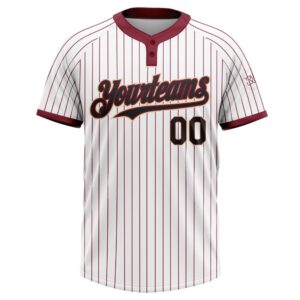 White Crimosn Pinstripe Black Cream Two Button Unisex Softball Jersey Custom Team Softball Jersey 2 geesbg.jpg