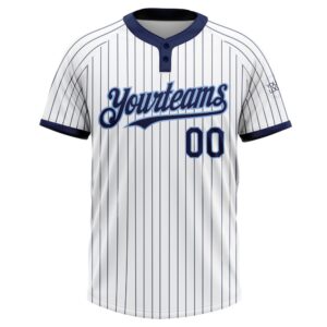 White Navy Pinstripe Light Blue Two Button Unisex Softball Jersey Custom Team Softball Jersey 2 k0anqk.jpg