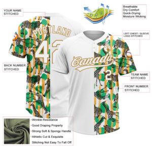 White Old Gold 3D Pattern Zebras And Giraffes Two Button Unisex Softball Jersey Custom Team Softball Jersey 3 flzd2w.jpg