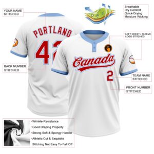 White Red Light Blue Two Button Unisex Softball Jersey Custom Team Softball Jersey 3 vumssu.jpg