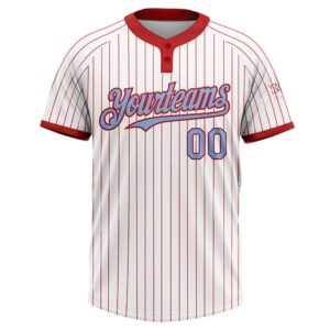 White Red Pinstripe Light Blue Two Button Unisex Softball Jersey Custom Team Softball Jersey 2 xtlwtt.jpg