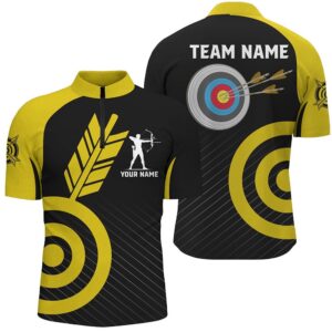 Yellow Archery Jerseys For Men Custom Archery&hellip;