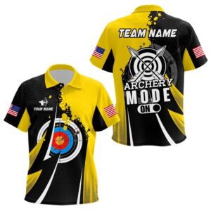 Yellow Polo Archery Mode On Polo Shirts&hellip;
