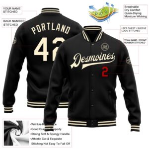 Custom Black Cream Red Bomber Full Snap Baseball Jacket Custom Team Jacket 2 fydy6t.jpg