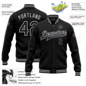 Custom Black Gray Bomber Full Snap Baseball Jacket Custom Team Jacket 2 uqv6iz.jpg