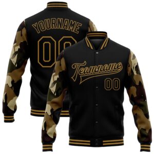Custom Black Old Gold Horse Camo Sleeves&hellip;