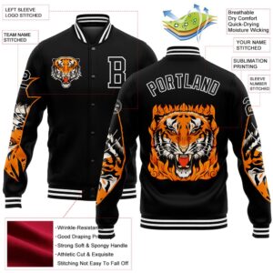 Custom Black White Tiger 3D Pattern Design&hellip;
