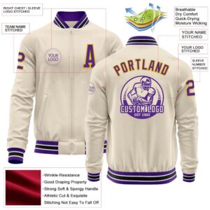 Custom Cream Purple Gold White Bomber Varsity Baseball Jacket Custom Team Jacket 2 jwejgz.jpg