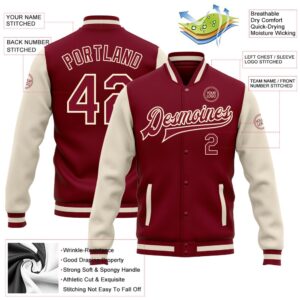 Custom Crimson Crimson Cream Maroon Bomber Full Snap Varsity Baseball Jacket Custom Team Jacket 2 meklnp.jpg