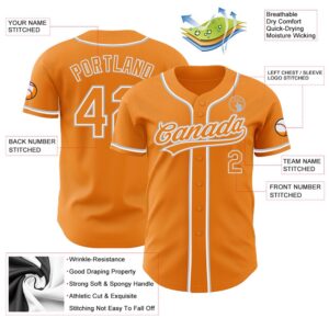 Bay Orange White Gray Authentic Baseball Jersey Custom Baseball Jersey Personalized Sport Jersey 2 o4lx2b.jpg