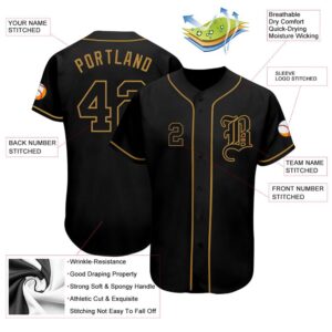 Black Black Old Gold Authentic Baseball Jersey Custom Baseball Jersey Personalized Sport Jersey 2 mchijp.jpg