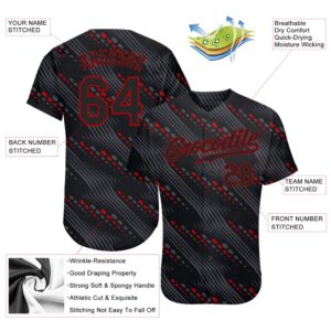 Black Black Red 3D Pattern Design Authentic Baseball Jersey Custom Baseball Jersey Personalized Sport Jersey 2 rrxxaj.jpg