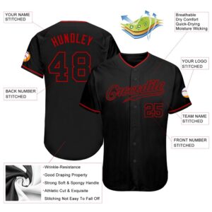 Black Black Red Authentic Baseball Jersey Custom Baseball Jersey Personalized Sport Jersey 2 sustvu.jpg