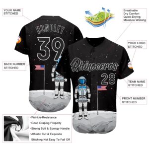 Black Black White 3D Pattern Design Astronaut Authentic Baseball Jersey Custom Baseball Jersey Personalized Sport Jersey 2 jkyq4t.jpg