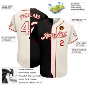 Black Cream Red Authentic Split Fashion Baseball Jersey Custom Baseball Jersey Personalized Sport Jersey 2 lroogi.jpg