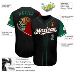 Black Kelly Green Red Authentic Mexico Two Tone Baseball Jersey Custom Baseball Jersey Personalized Sport Jersey 2 dxhj4g.jpg