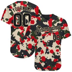 Camo Black-Cream 3D Authentic Salute To Service&hellip;