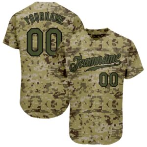 Camo Olive-Black Authentic Salute To Service Baseball&hellip;