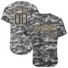 Camo Royal-White Authentic Salute To Service Baseball Jersey, Custom Baseball Jersey, Personalized Sport Jersey