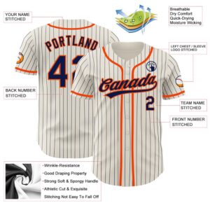 Cream Navy Pinstripe Orange Authentic Baseball Jersey Custom Baseball Jersey Personalized Sport Jersey 2 sxwgnd.jpg