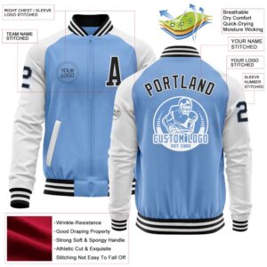 Custom Light Blue Black White Bomber Varsity Baseball Jacket Custom Team Jacket 2 xvmswm.jpg