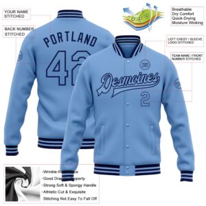 Custom Light Blue Navy Bomber Full Snap Baseball Jacket Custom Team Jacket 2 qdemcc.jpg