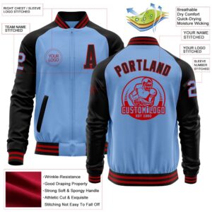 Custom Light Blue Red Black Bomber Varsity Baseball Jacket Custom Team Jacket 2 criqrz.jpg