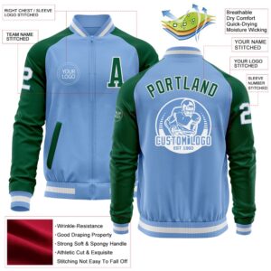Custom Light Blue White Kelly Green Bomber Varsity Baseball Jacket Custom Team Jacket 2 mf0pbl.jpg