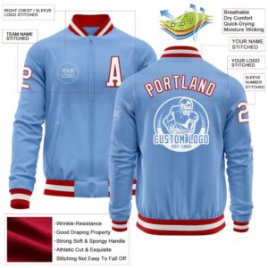 Custom Light Blue White Red Bomber Varsity Letterman Zipper Jacket Custom Team Jacket 2 ra5uqq.jpg