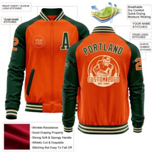 Custom Orange Cream Green Bomber Varsity Baseball Jacket Custom Team Jacket 2 wi3xlj.jpg