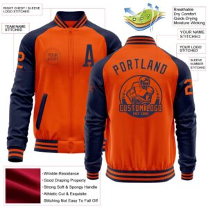 Custom Orange Navy Bomber Varsity Baseball Jacket Custom Team Jacket 2 uzqxct.jpg