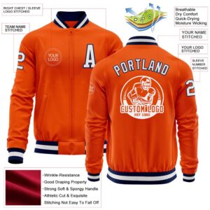 Custom Orange White Navy Bomber Varsity Letterman Zipper Jacket Custom Team Jacket 2 vrrwxe.jpg