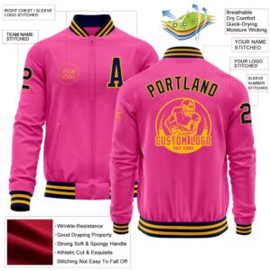Custom Pink Navy Gold Bomber Varsity Baseball Jacket Custom Team Jacket 2 yyr5kf.jpg