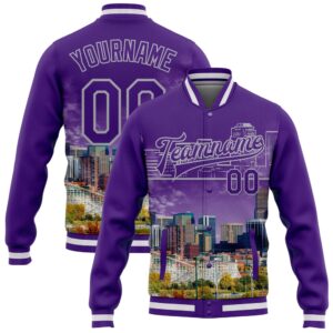 Custom Purple Gray Denver Colorado City Edition&hellip;
