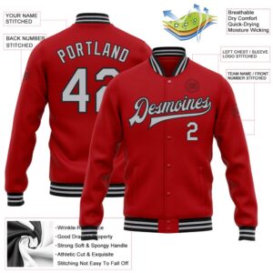 Custom Red Gray Black Bomber Full Snap Baseball Jacket Custom Team Jacket 2 lszdob.jpg