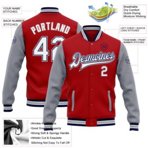 Custom Red White Navy Gray Bomber Full Snap Varsity Baseball Jacket Custom Team Jacket 2 guk6iu.jpg