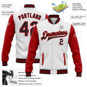 Custom White Black Red Bomber Full Snap Varsity Baseball Jacket Custom Team Jacket 2 el7hcl.jpg